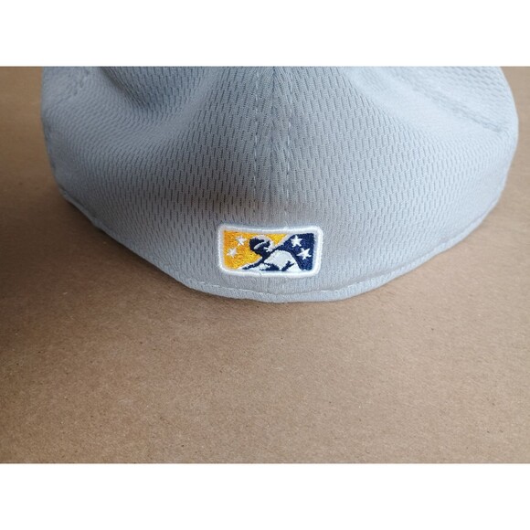 Montgomery Biscuits Milb New Era 59Fifty 7.5 Inch Fitted Baseball Cap Hat - Picture 2 of 5